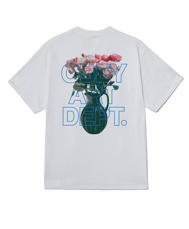 OBEY ART DEPT TEE WHITE
