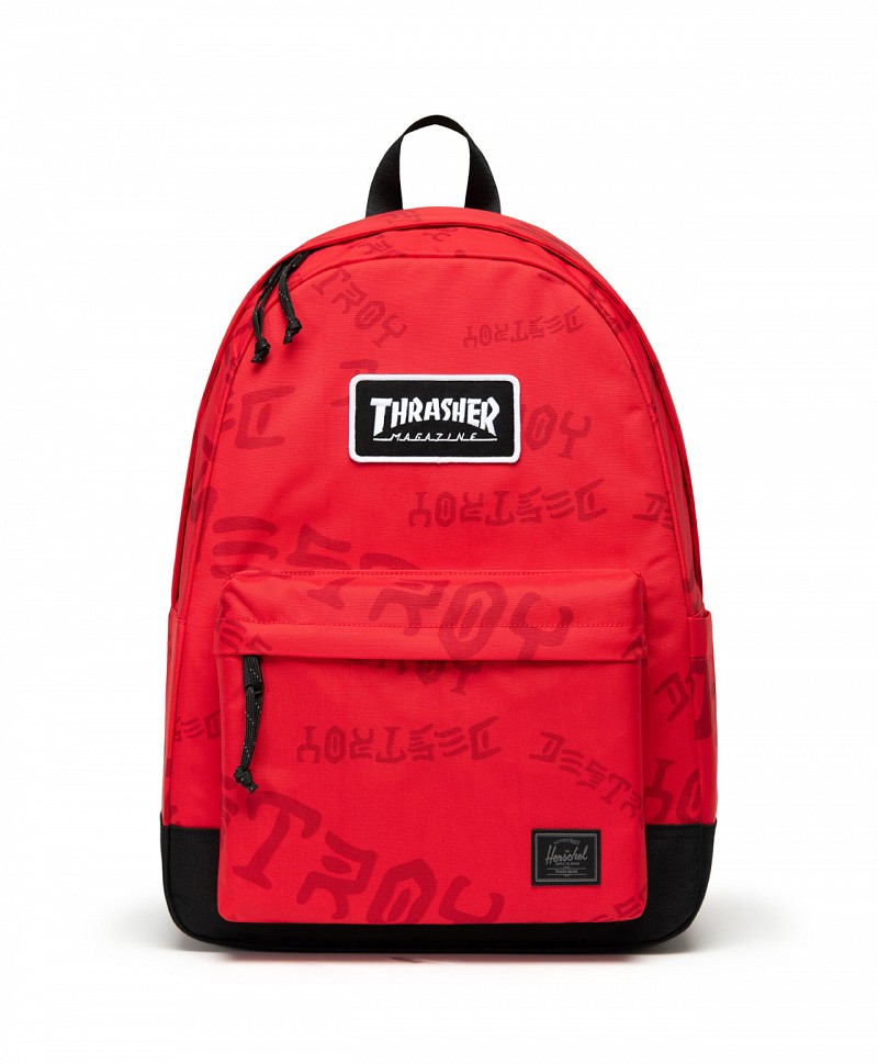 HERSCHEL X THRASHER CLASSIC XL BACKPACK RACING RED/BARBADOS CHERRY DESTROY