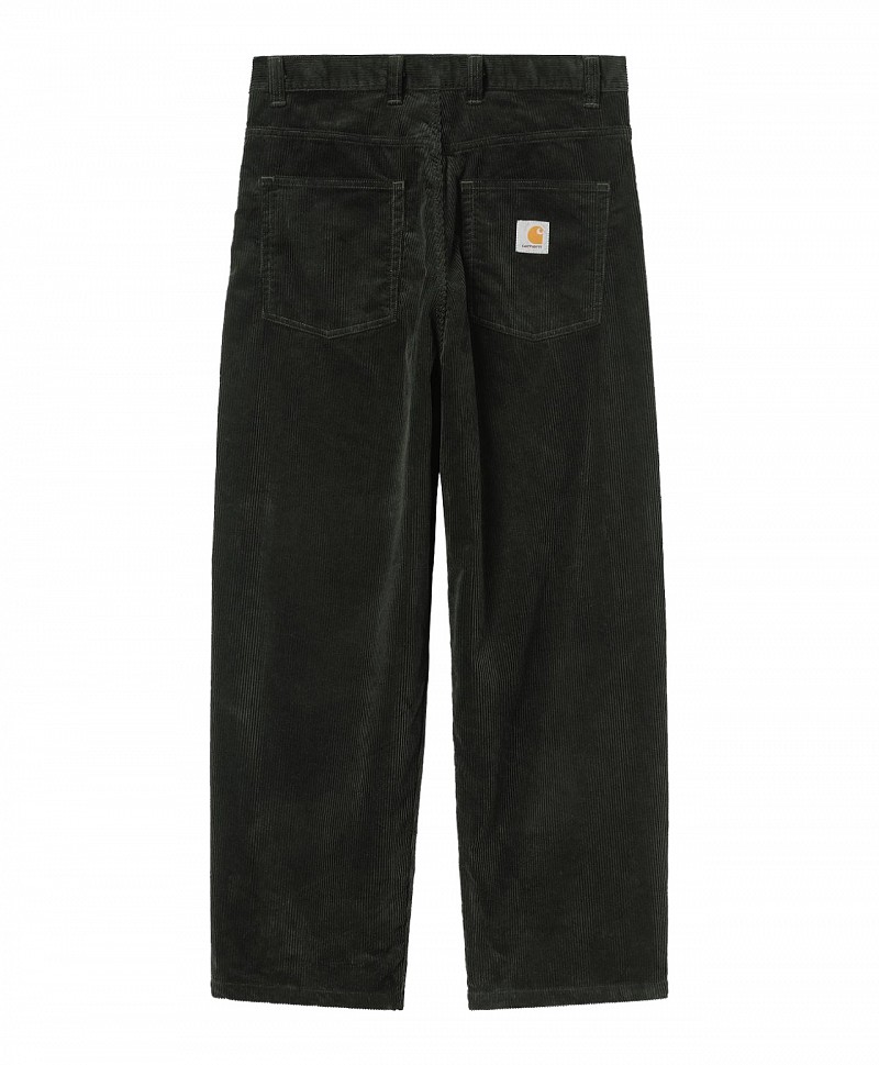 CARHARTT WIP BRANDON CORD PANT RAVEN RINSED