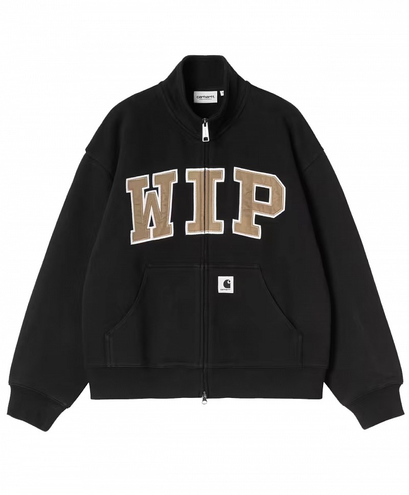 CARHARTT WIP WOMENS WIP JACKET BLACK STONE WASHED
