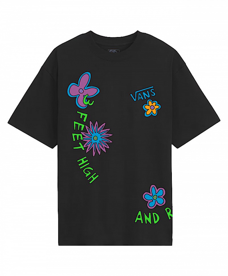 VANS DE LA SOUL 3 FEET HIGH TEE BLACK