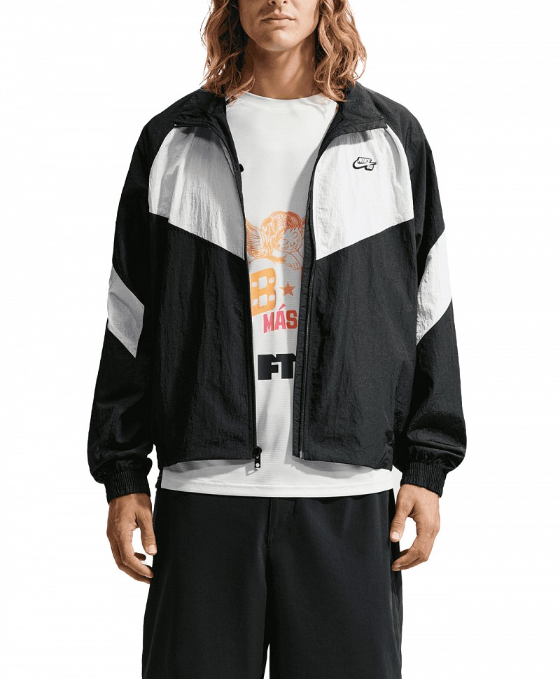 NIKE SB SKATE JACKET BLACK/WHITE