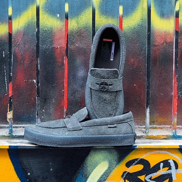 VANS SKATE LOAFER CREPE FADED BLACK