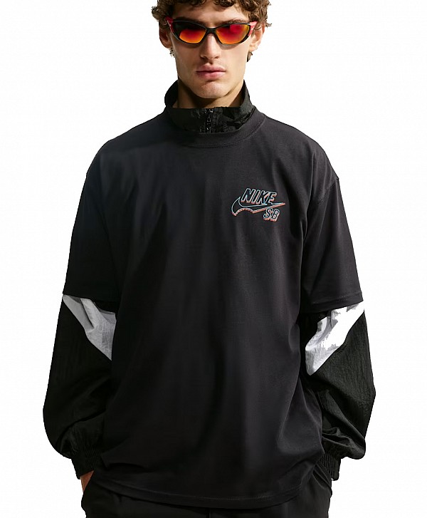 NIKE SB SHARKBITE TEE BLACK