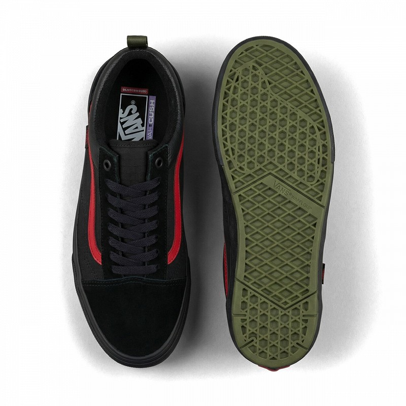 VANS X ATIBA SKATE OLD SKOOL WAFFLECUP BLACK/GREEN