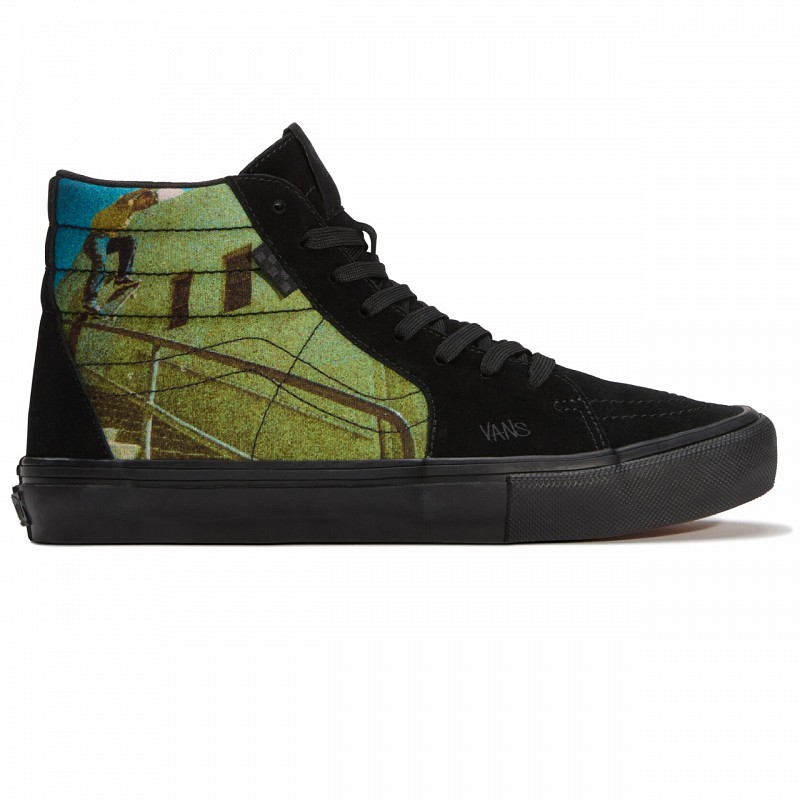 VANS X ATIBA SKATE SK8-HI BLACK/MULTI