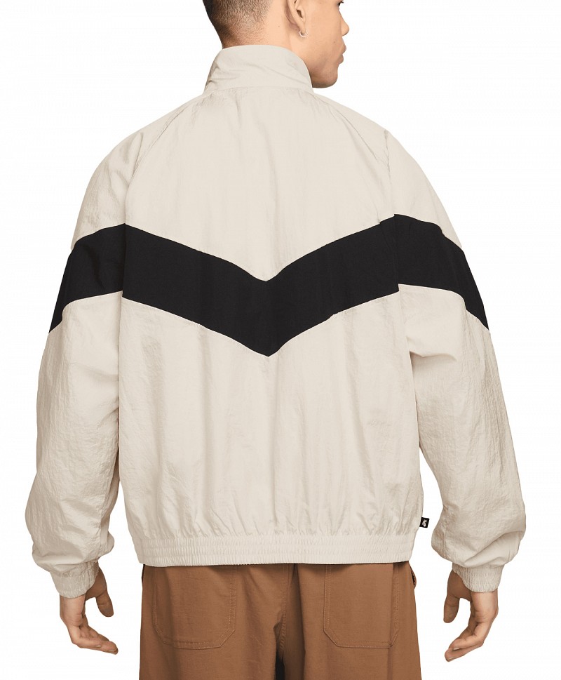 NIKE SB SKATE JACKET LIGHT OREWOOD BROWN/BLACK/WHITE