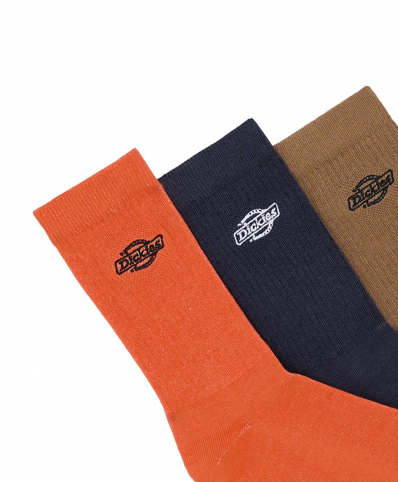 DICKIES SUMMERDALE SOCKS 3-PACK NAVY BLUE