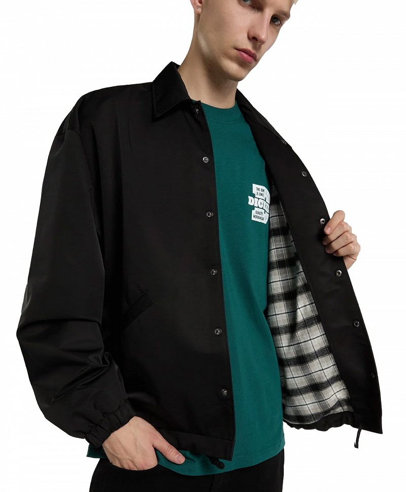 DICKIES PARKS COACH JACKET BLACK