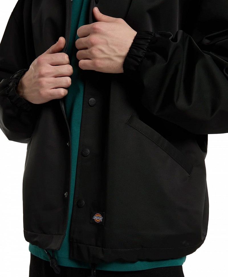 DICKIES PARKS COACH JACKET BLACK